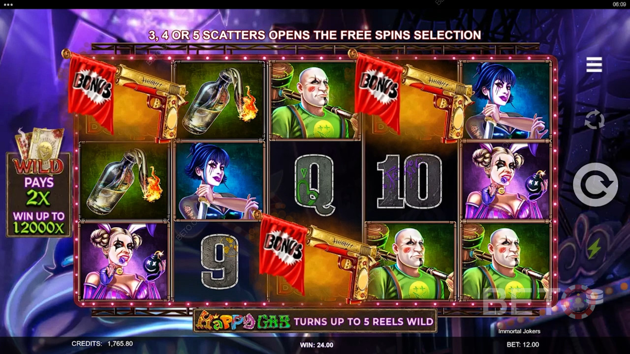 Immortal Jokers Review by BETO Slots