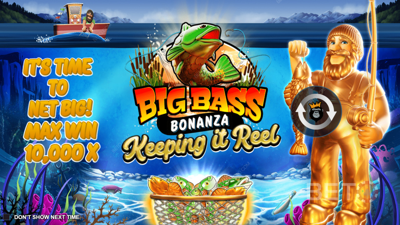 Võida 10,000x oma panus Big Bass - Keeping it Reel Online Slot!
