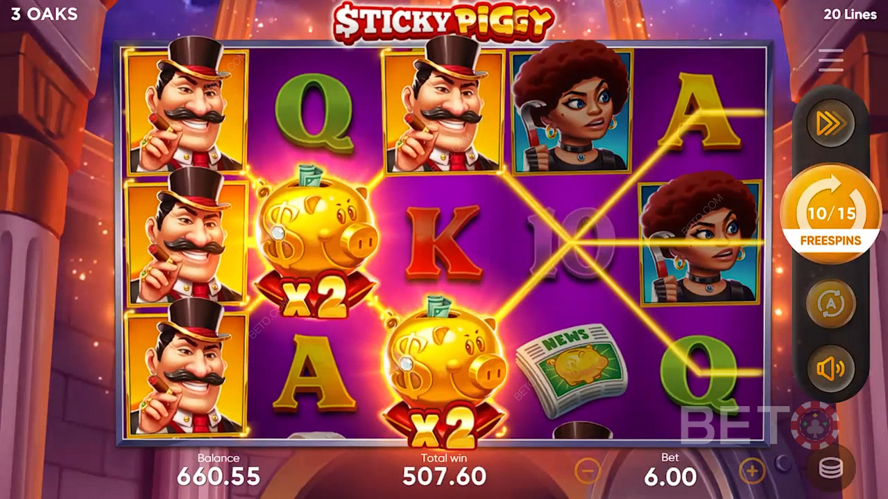 Sticky Piggy Mängi Tasuta