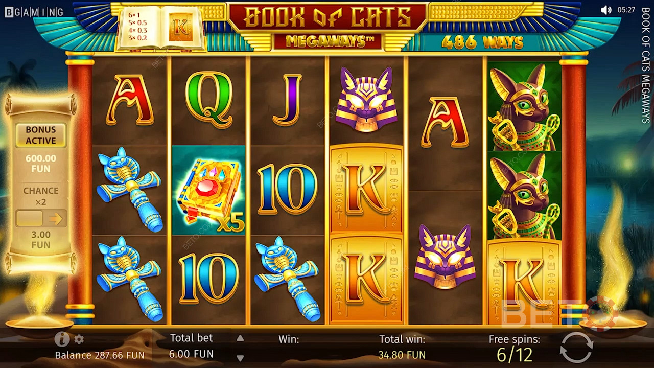 Book of Cats Megaways Mängi Tasuta