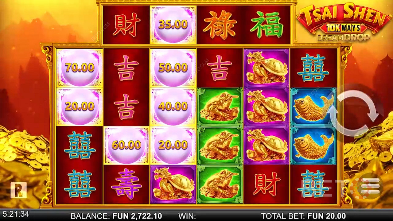 Tsai Shen 10K Ways Dream Drop Mängi Tasuta