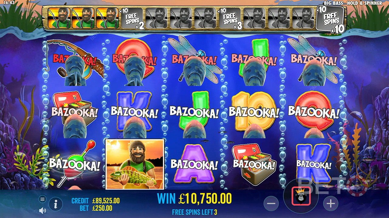 Big Bass Bonanza Hold and Spinner Mängi Tasuta