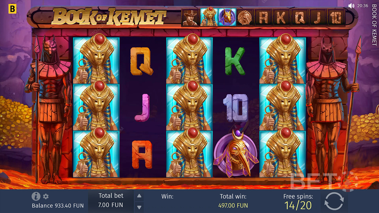 Book of Kemet Review by BETO Slots