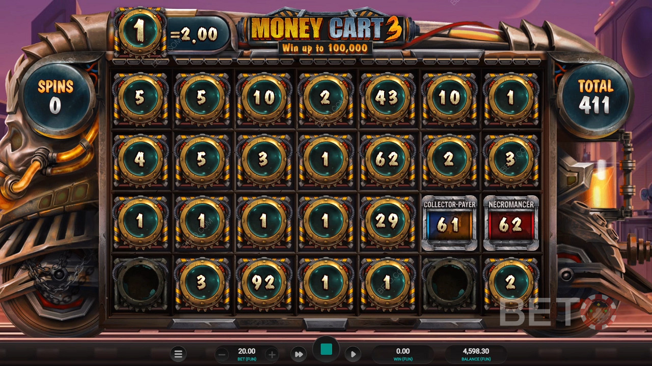 Raha ostukorvi 3 ülevaade BETO Slots