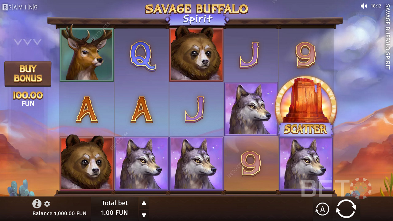 Savage Buffalo Spirit Mängi Tasuta