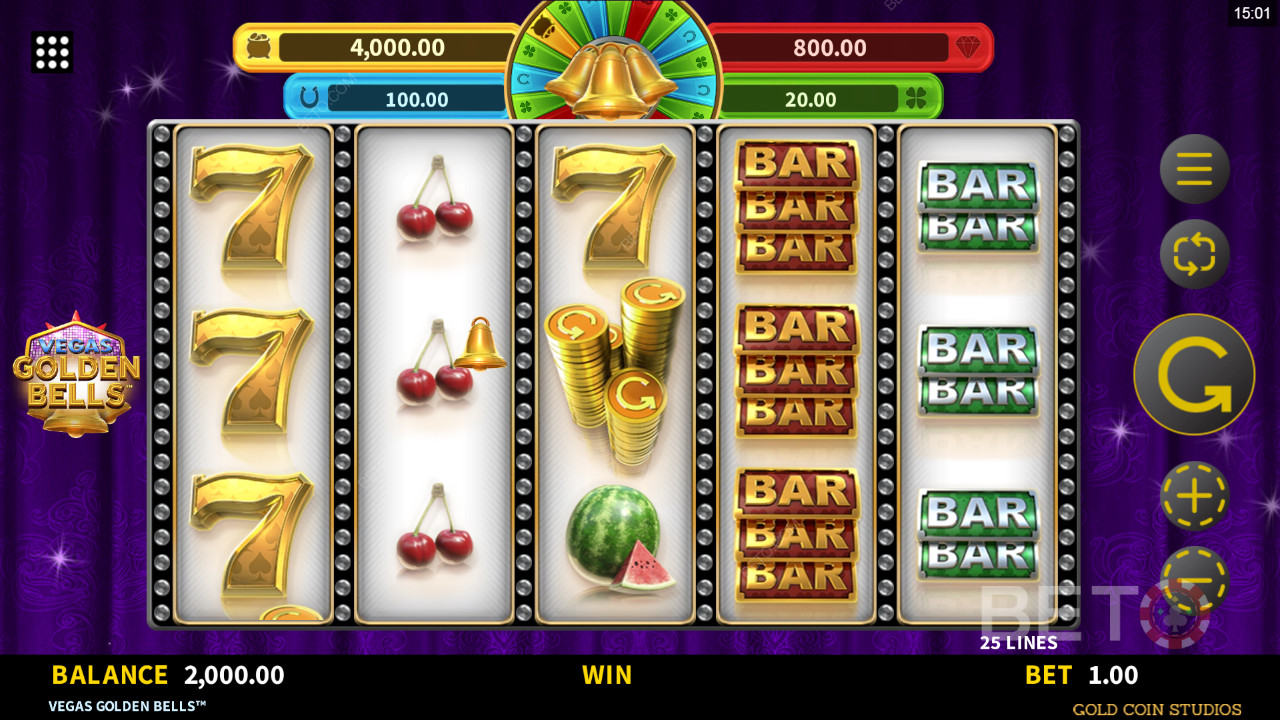 Vegas Golden Bells Review by BETO Slots