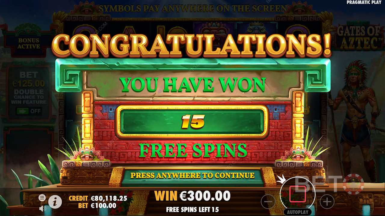 Võida 5000x oma panus Gates of Aztec Slot Online!
