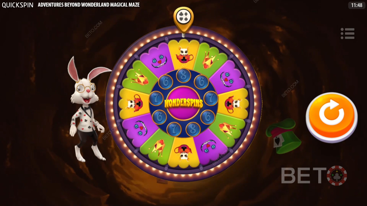 Adventures Beyond Wonderland Maical Maze Review by BETO Slots