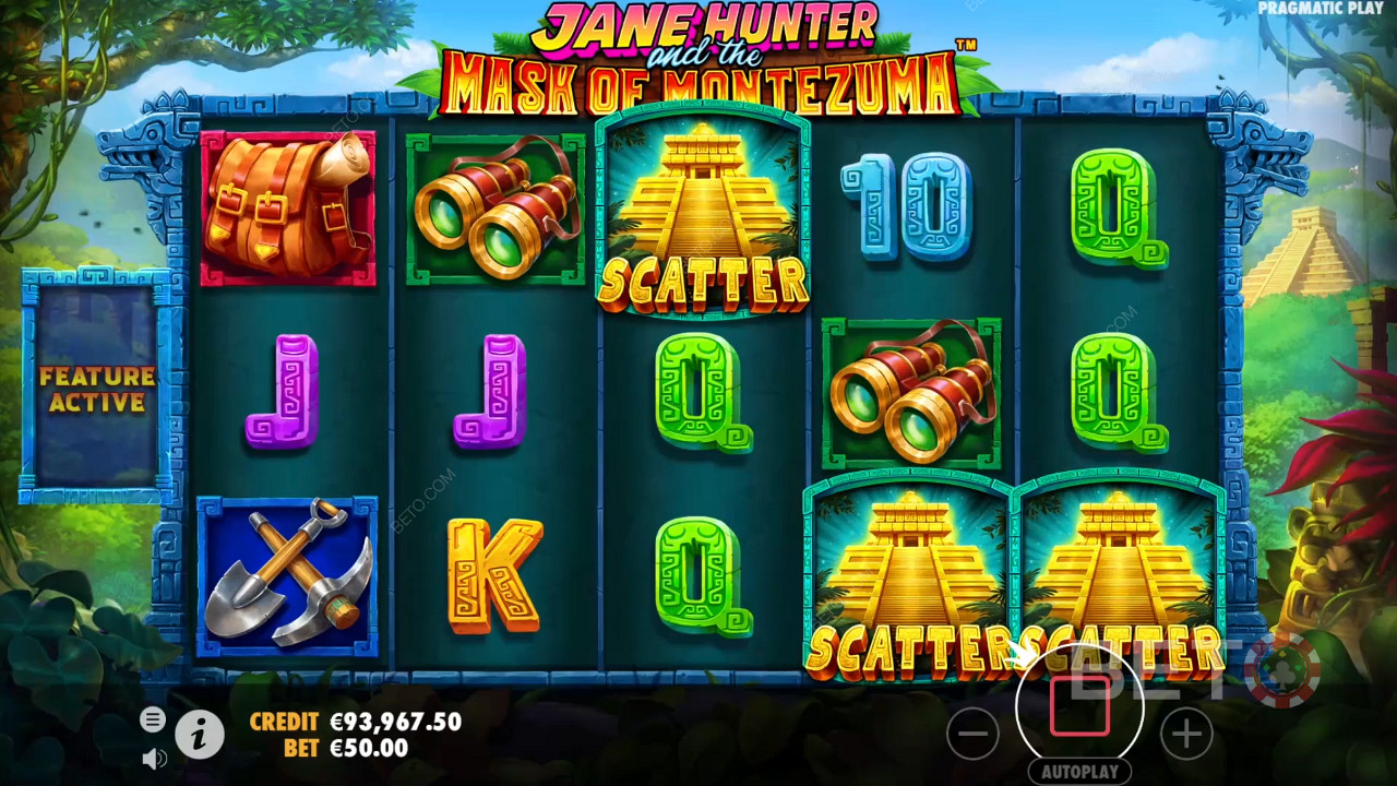 Jane Hunter ja Montezuma mask Review by BETO Slots