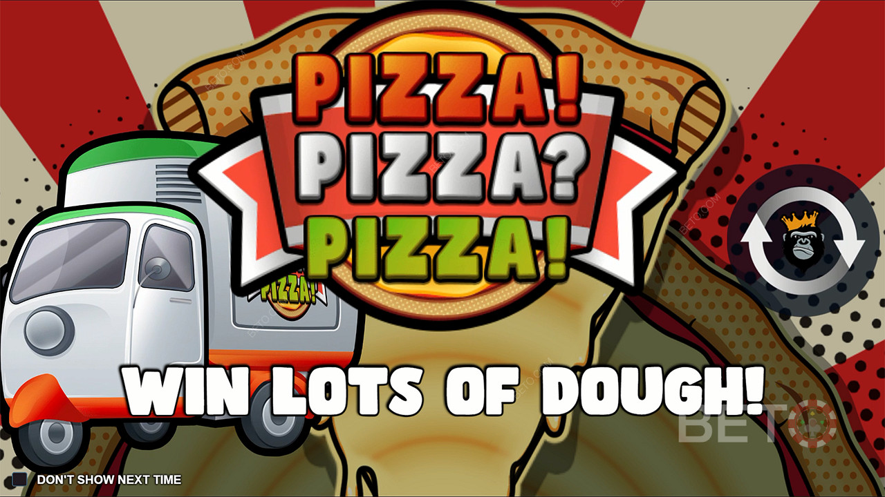Jahuta maksimaalset võitu üle 7000-kordse panuse suuruses pitsas! Pizza? Pizza!