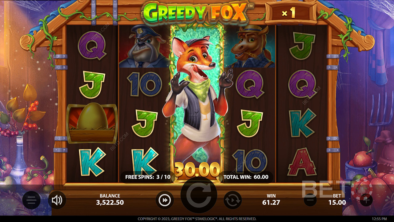 Greedy Fox Review by BETO Slots