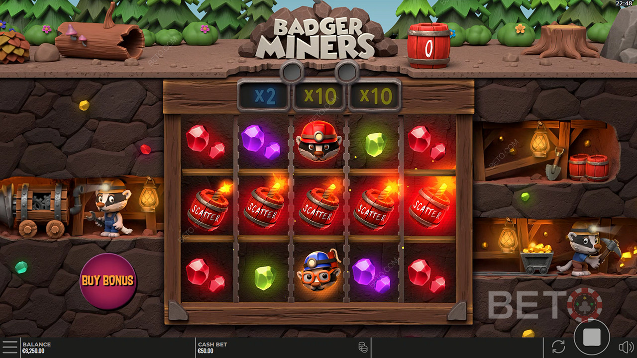 Badger Miners  Mängi Tasuta