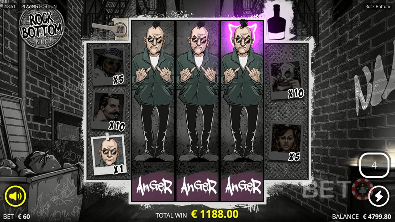 Rock Bottom  Mängi Tasuta