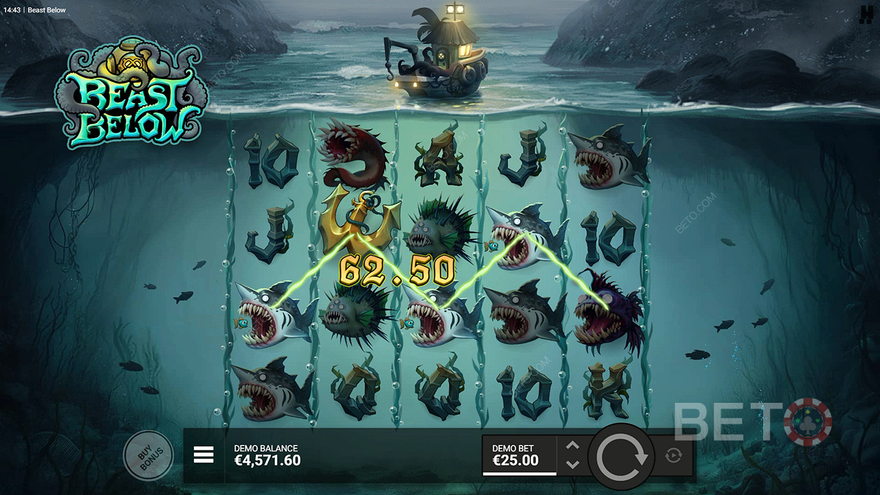 Beast Below Online Slot - lõplik otsus