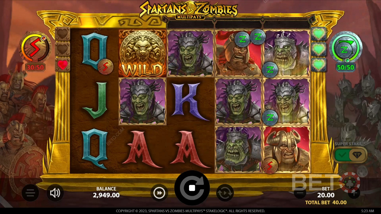 Spartans vs Zombies Mängi Tasuta