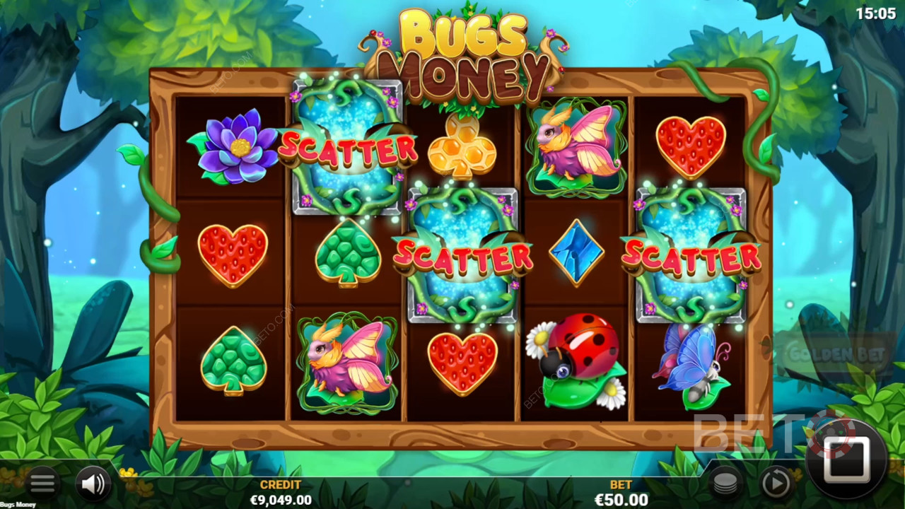 Bugs Money Review BETO Slots poolt