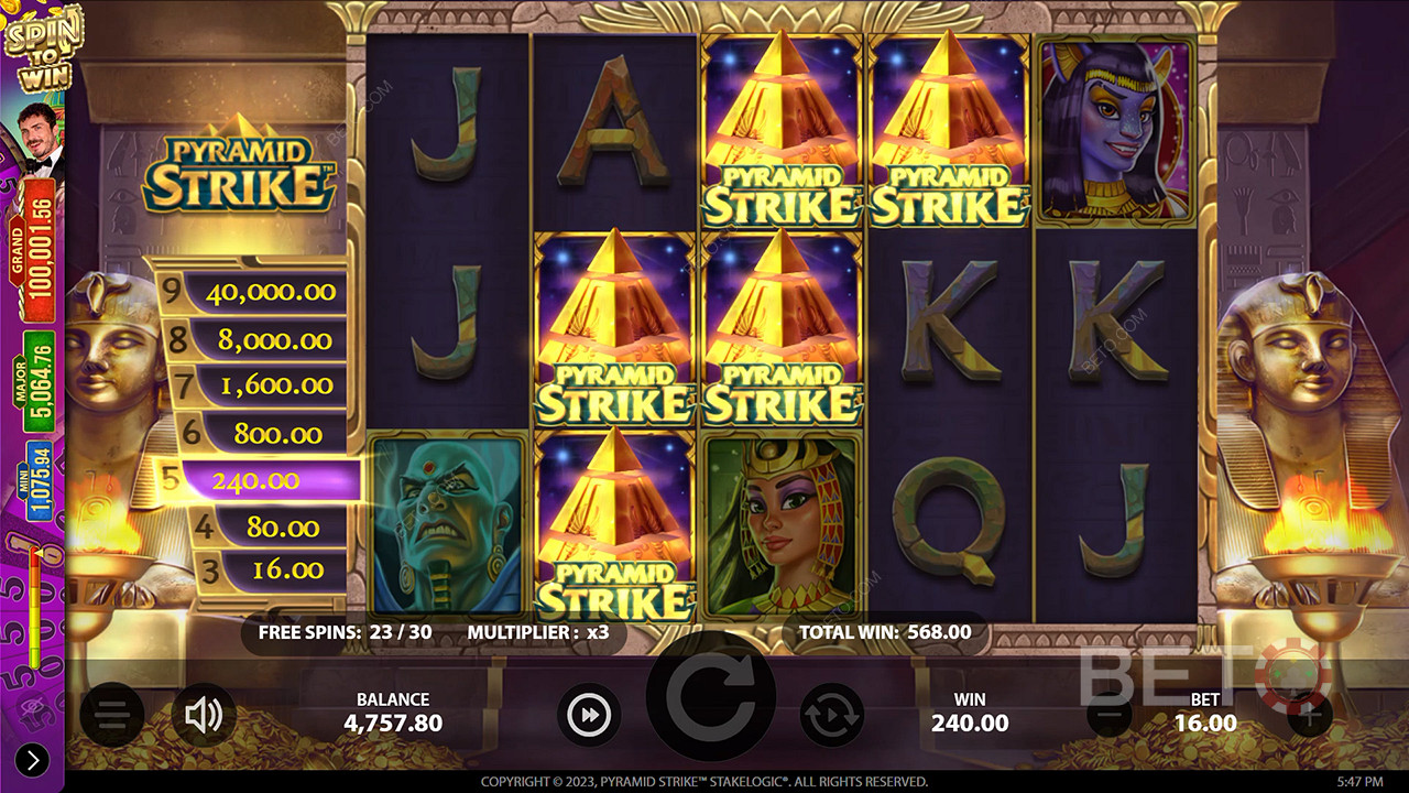 Pyramid Strike Mängi Tasuta