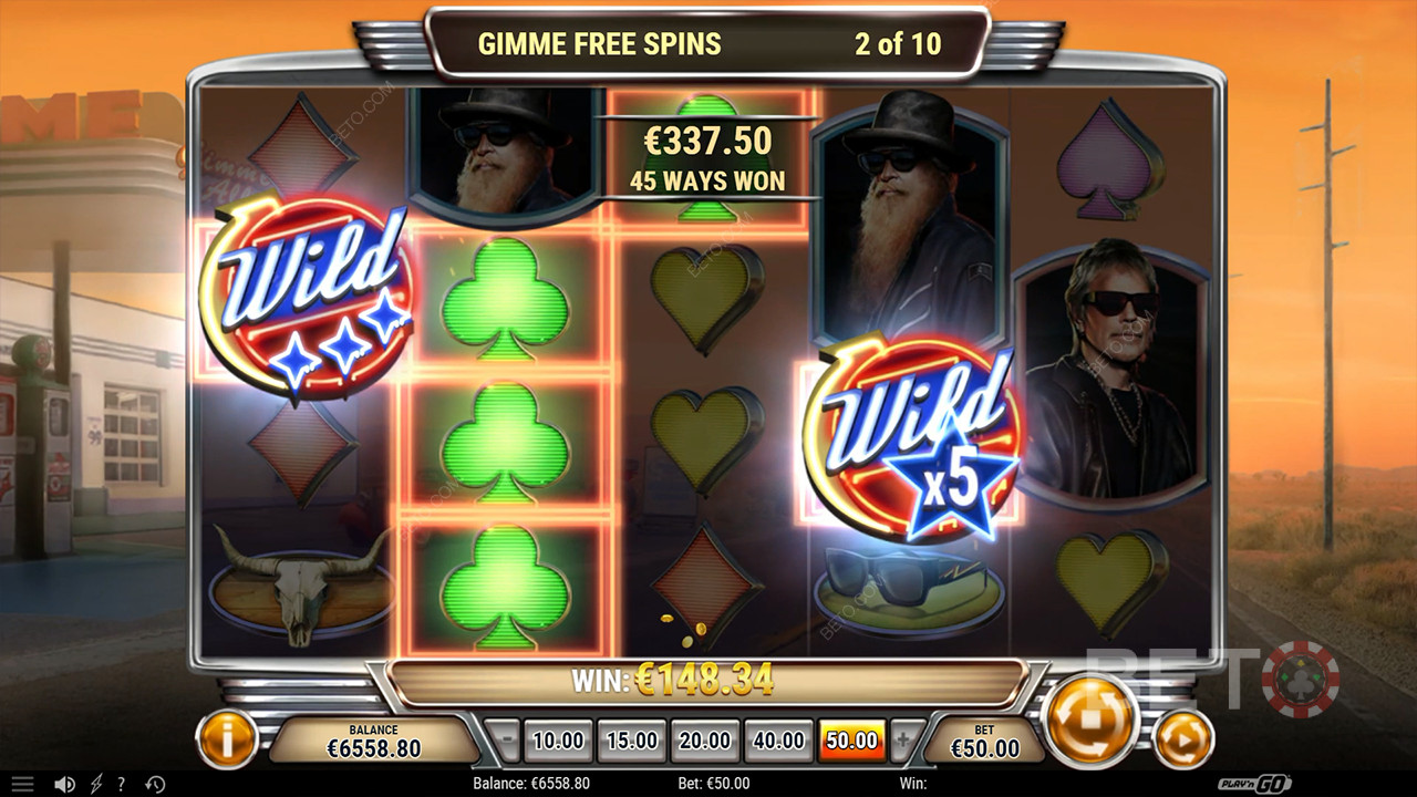 ZZ Top Roadside Riches Review by BETO Slots