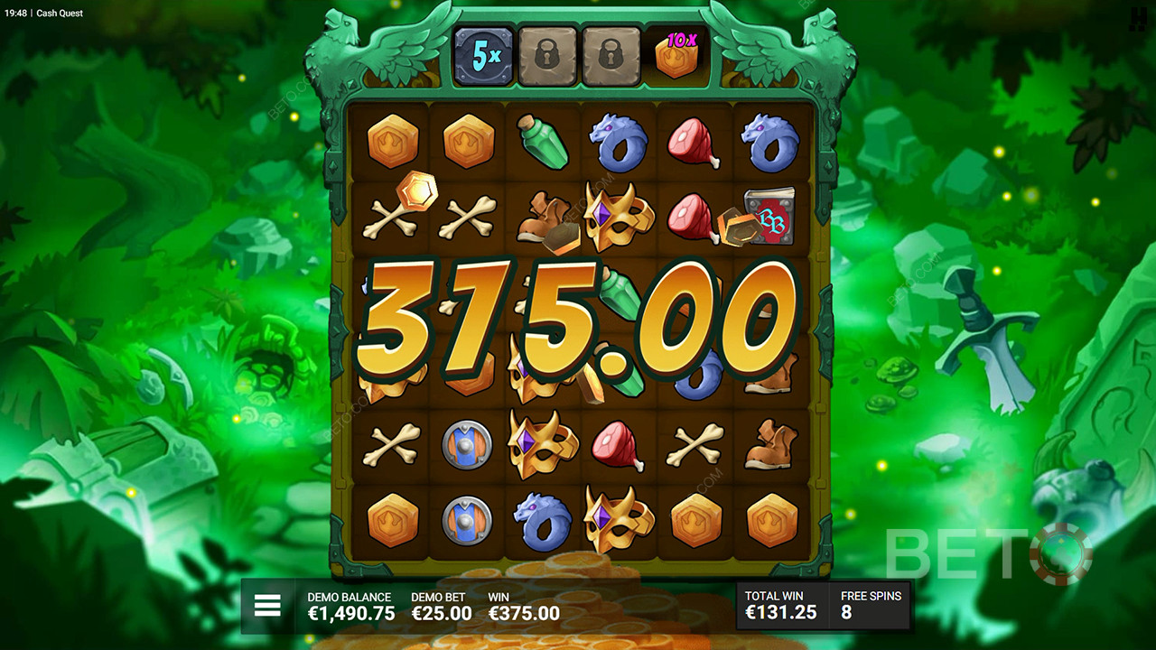 Cash Quest Review by BETO Slots