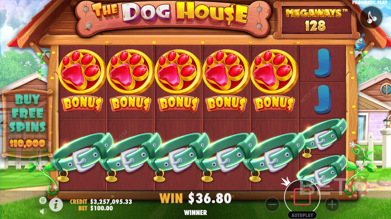 Üksikasjalik mänguliides The Dog House Megaways kasiinode teenindusajad