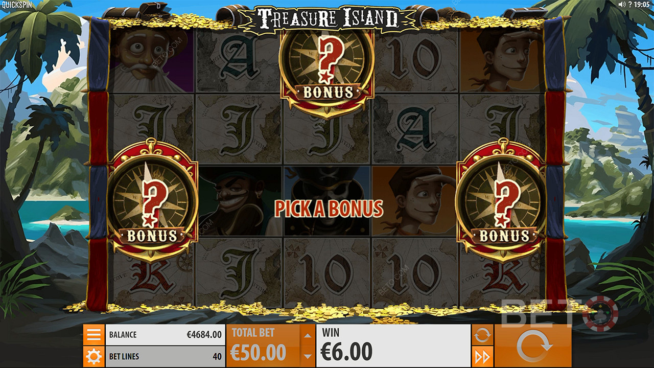 Treasure Island (Quickspin)  Mängi Tasuta
