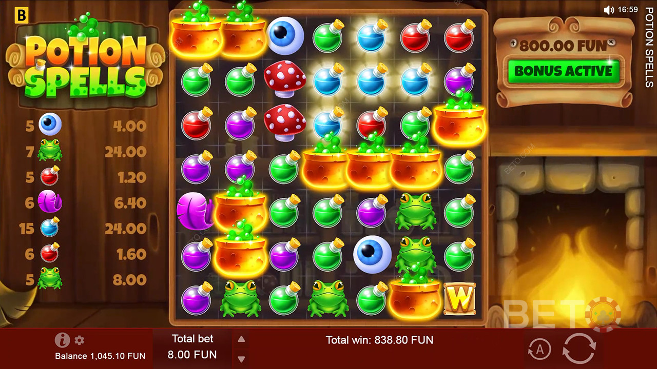 Potion Spells Review by BETO Slots