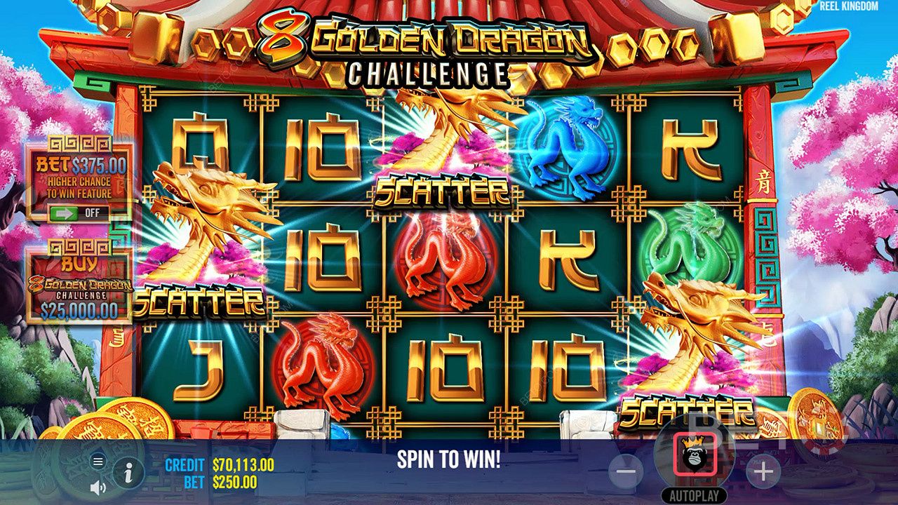 8 Golden Dragon Challenge  Mängi Tasuta
