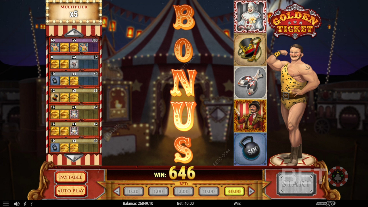 Golden Ticket (Play'n Go) Mängi Tasuta