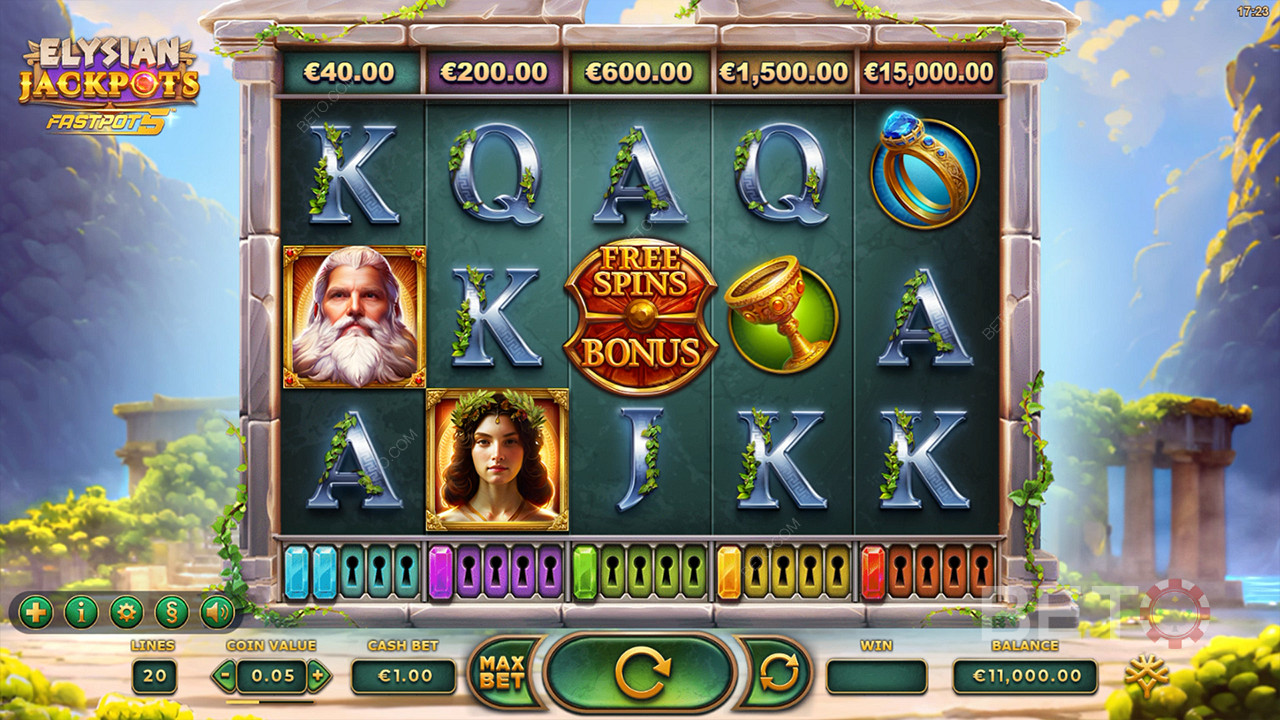 Elysian Jackpots Mängi Tasuta