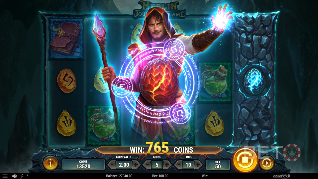 Merlin: Journey of Flame  Mängi Tasuta