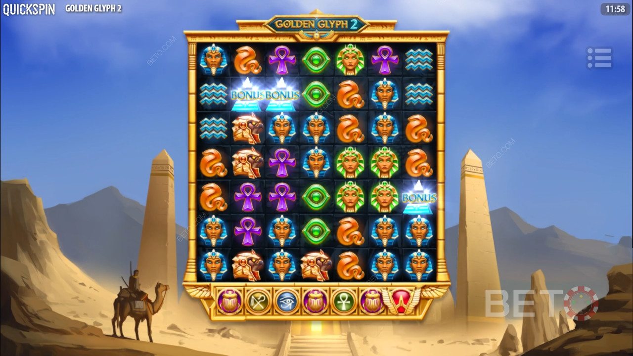 Golden Glyph 2 Ülevaade BETO Slots poolt