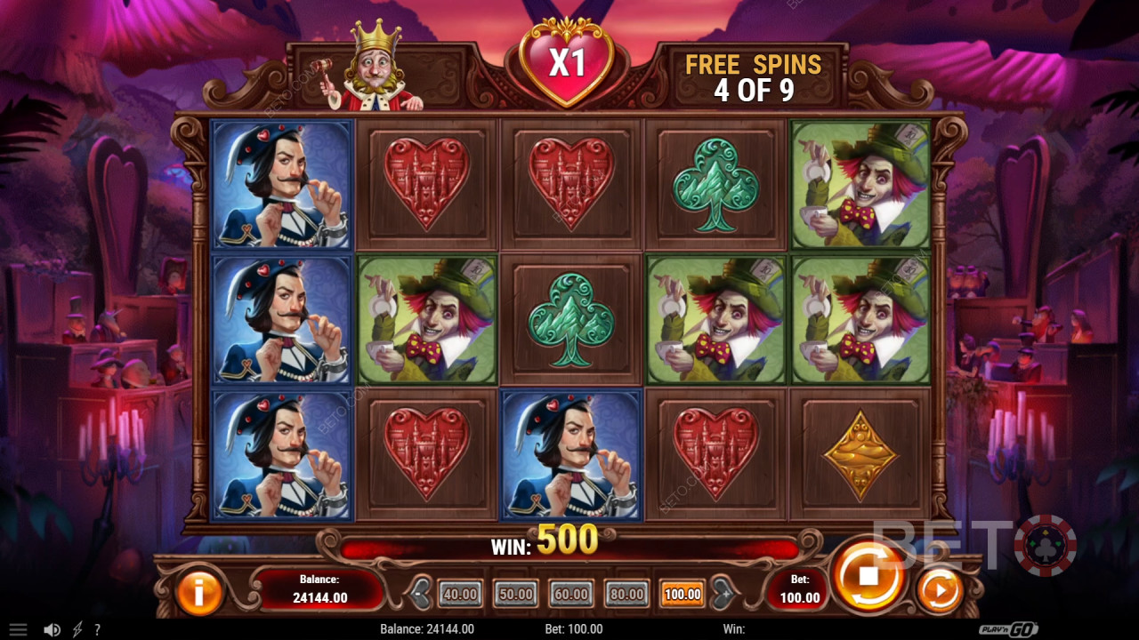 Court of Hearts läbivaatamine BETO Slots poolt