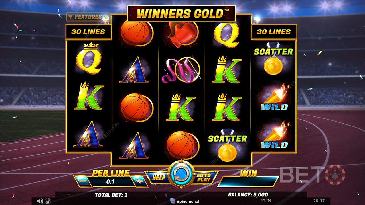 Winners Gold Review by BETO Slots