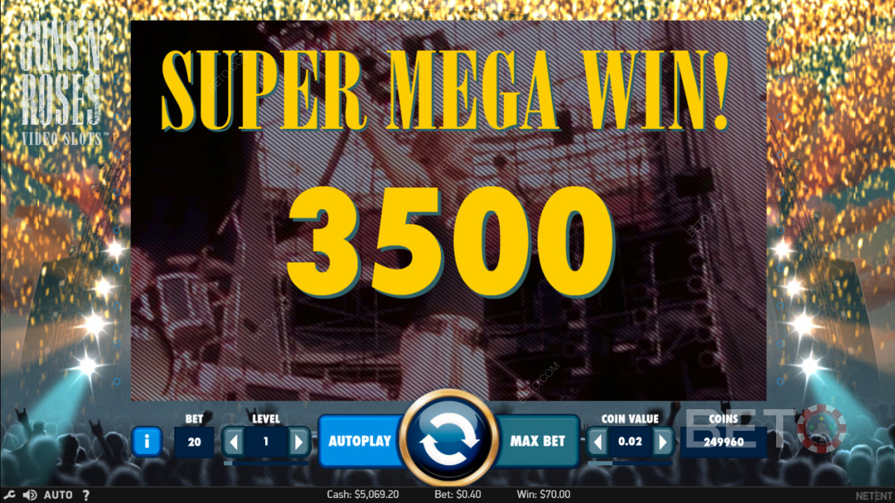 Kõige ihaldusväärsema Super Mega Win