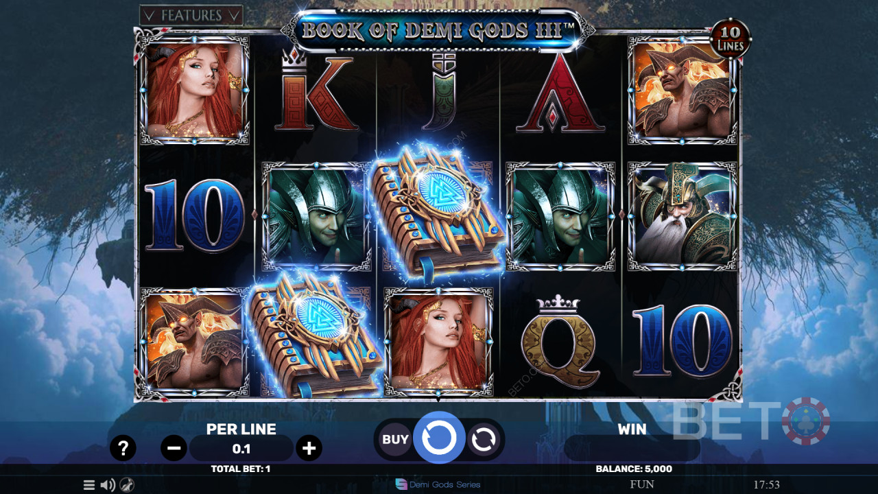 Book of Demi Gods III läbivaatamine BETO Slots poolt