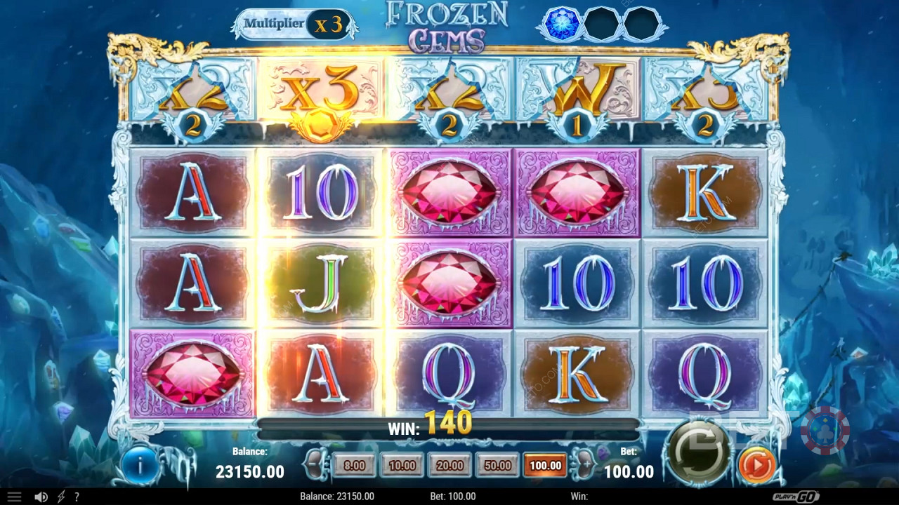 Frozen Gems Mängi Tasuta