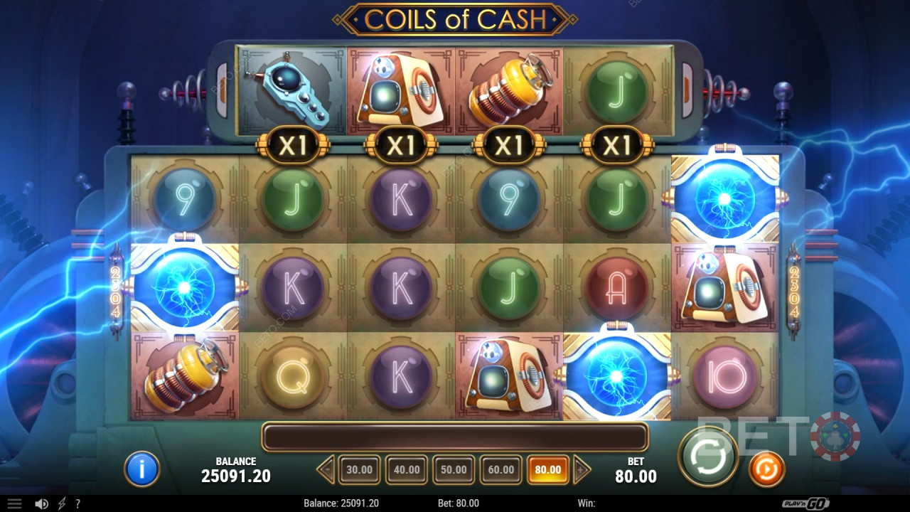 Coils of Cash Review by BETO Slots