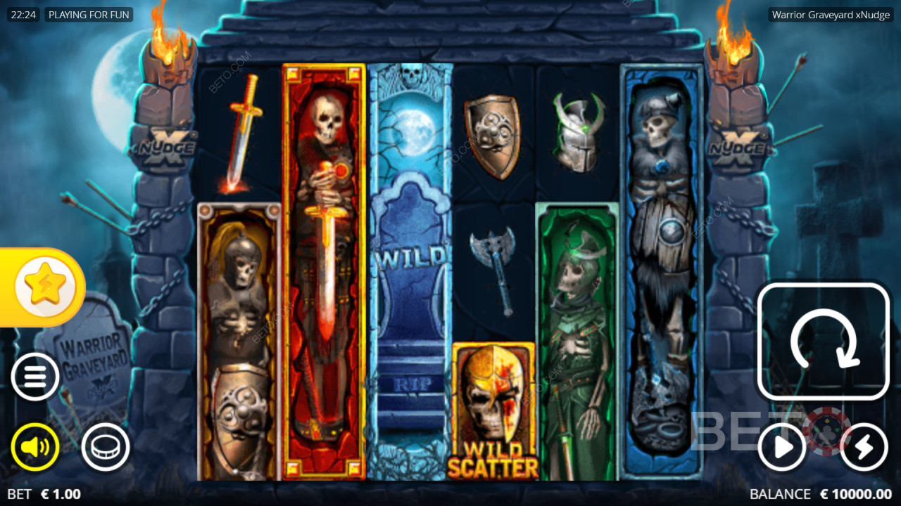 Warrior Graveyard Review by BETO Slots