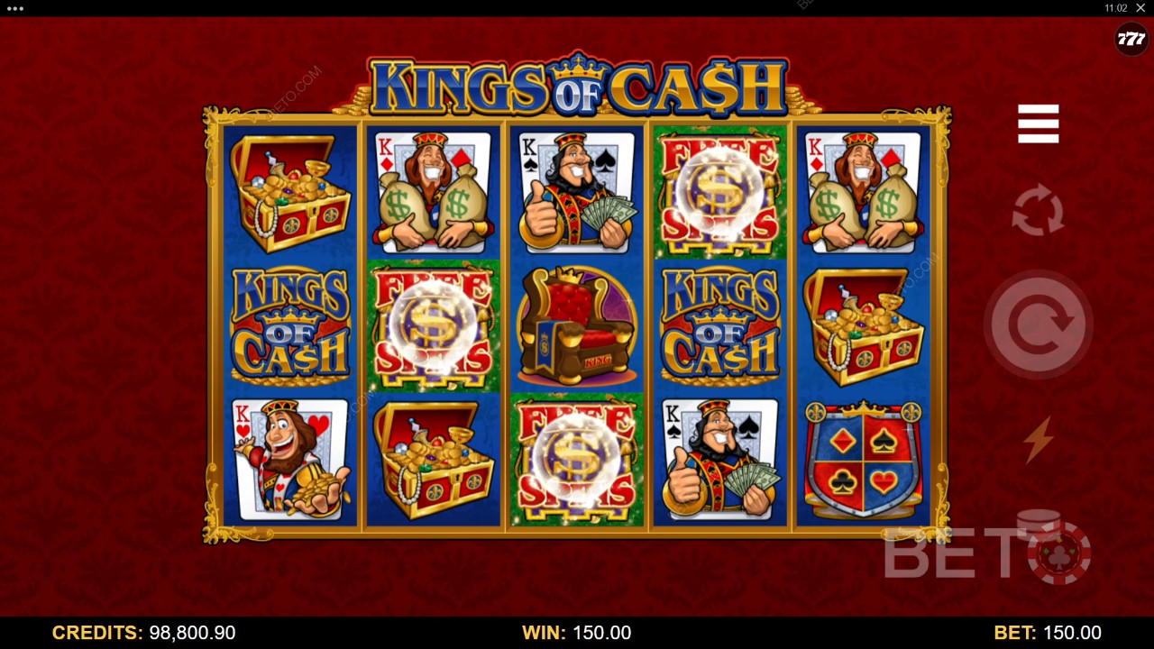 Kings of Cash Review by BETO Slots
