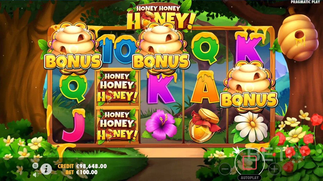 Honey Honey Honey Honey Review by BETO Slots