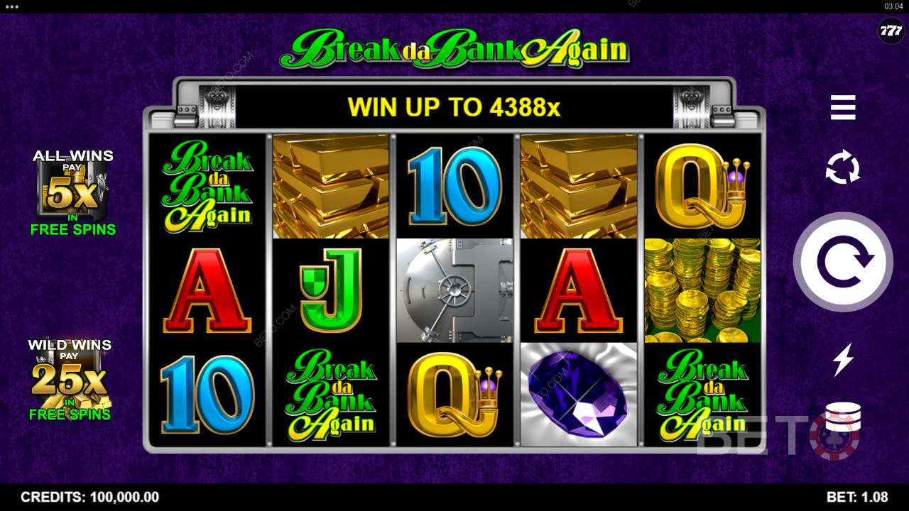 Break da Bank uuesti Review by BETO Slots