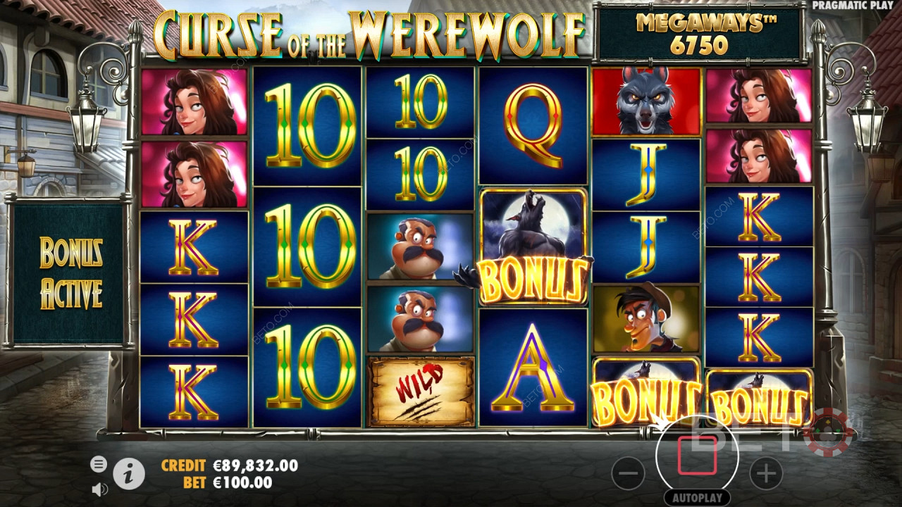 Werewolfi Megawaysi needus BETO Slots
