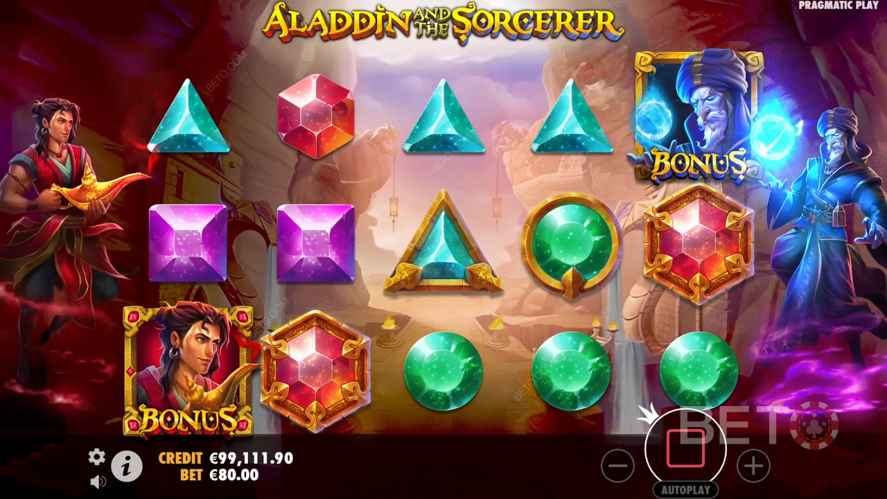 Aladdin and the Sorcerer  Mängi Tasuta