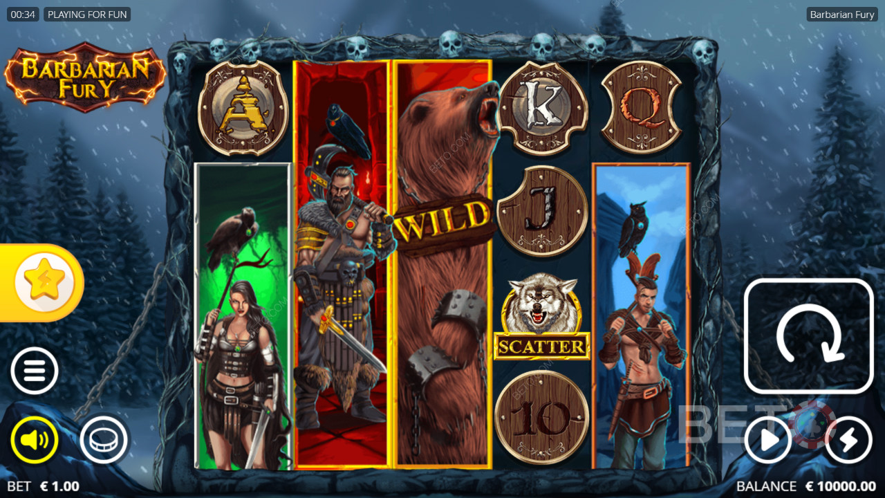 Barbarite raevu ülevaade BETO Slots