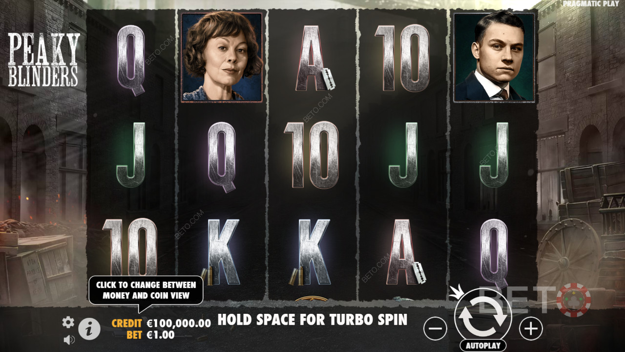 Kuidas mängida sarja „ Pragmatic Play “ „Peaky Blinders“