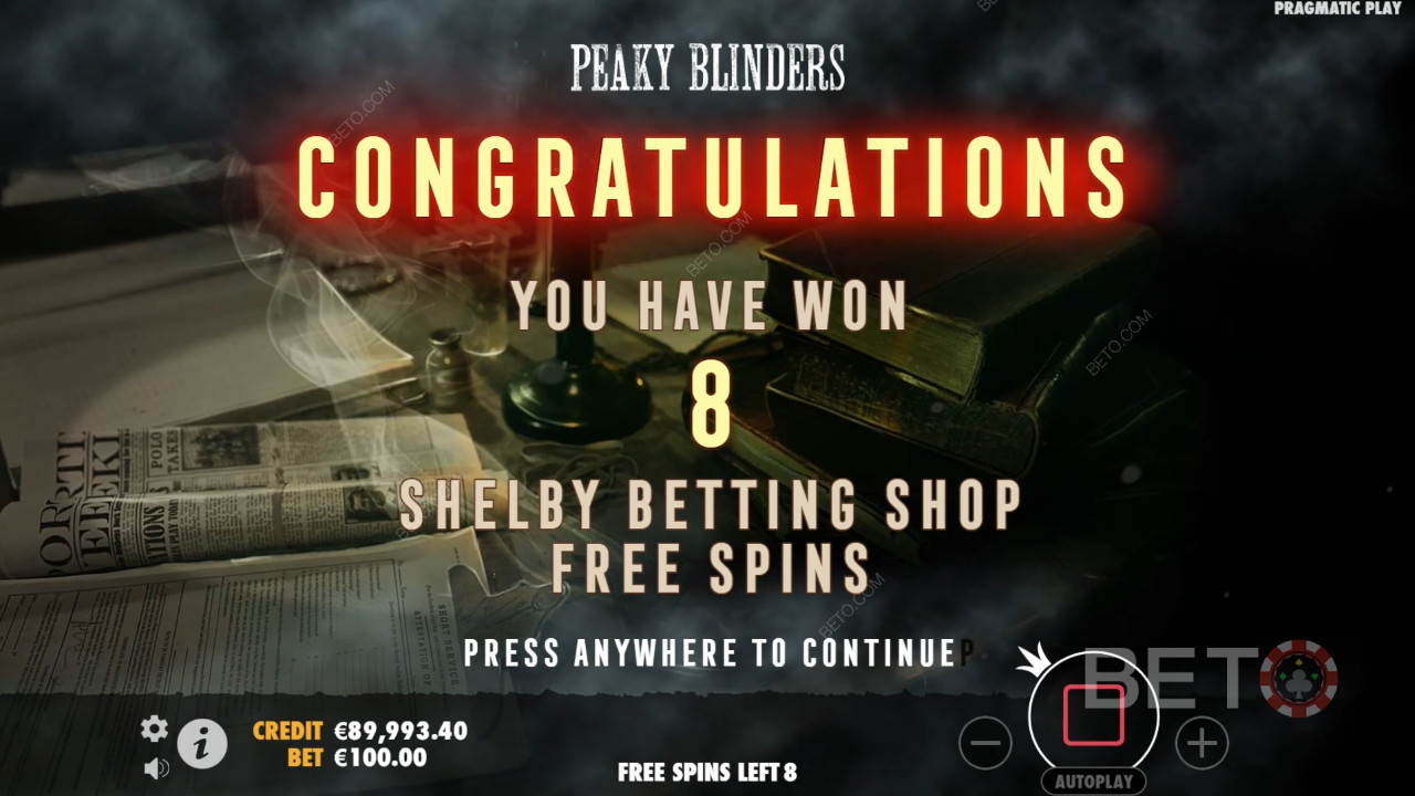 „Peaky Blindersis“ selgitatud lisamaterjalid Pragmatic Play