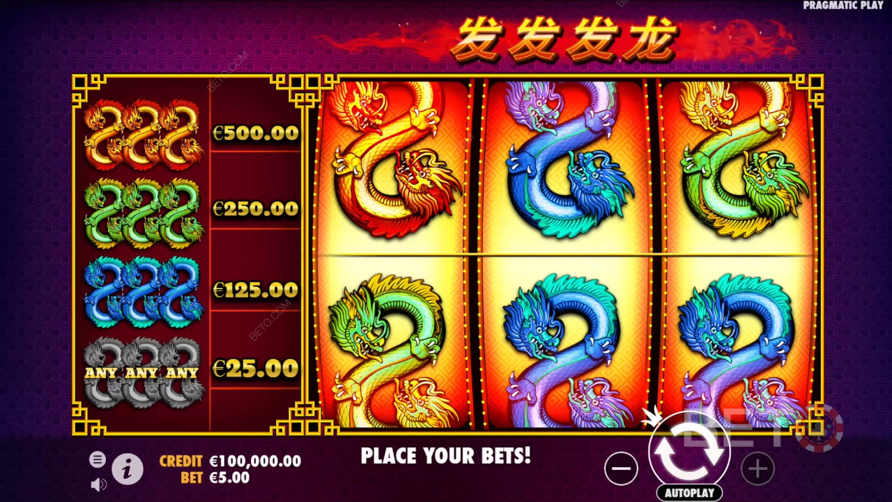 Otsus 888 Dragons Slot Online kohta