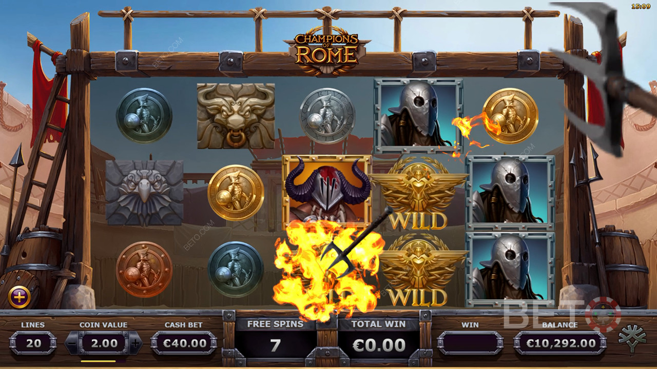 Champions of Rome Review BETO Slots