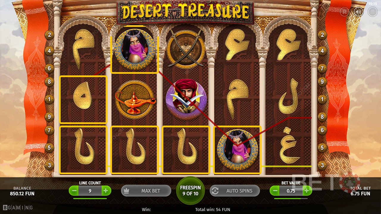 Desert Treasure Review by BETO Slots
