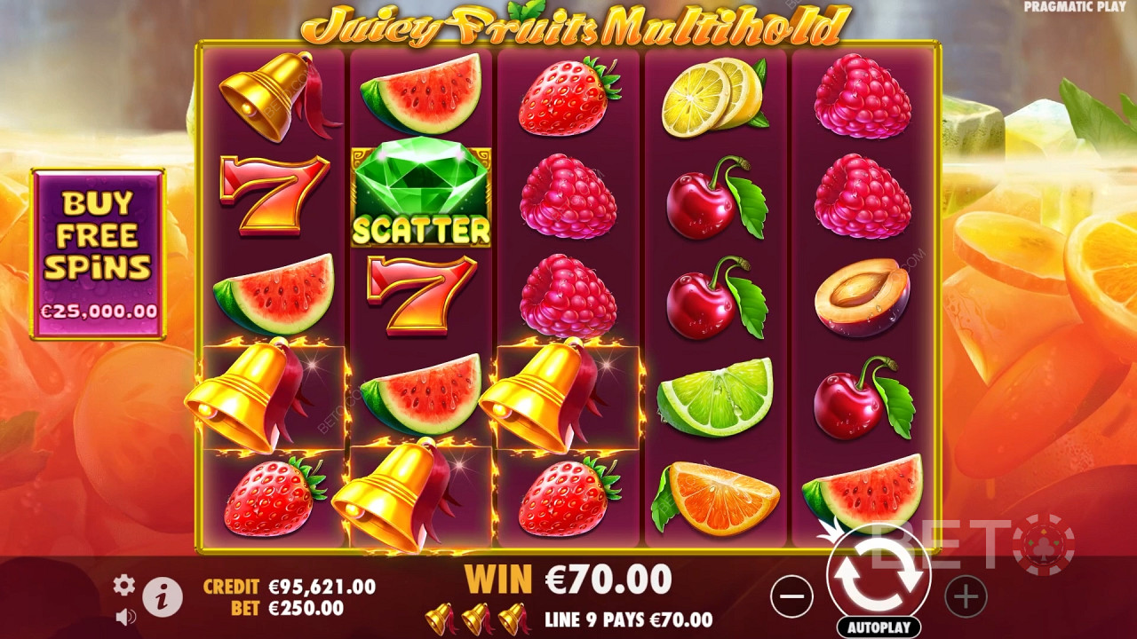 Võida 8,000x oma panus Juicy Fruits Multihold Online Slot